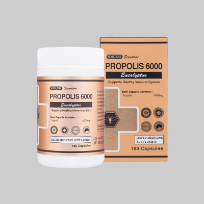시니케어 유칼립투스 프로폴리스 6000mg 180캡슐 호주 면역력 개선제 고함량